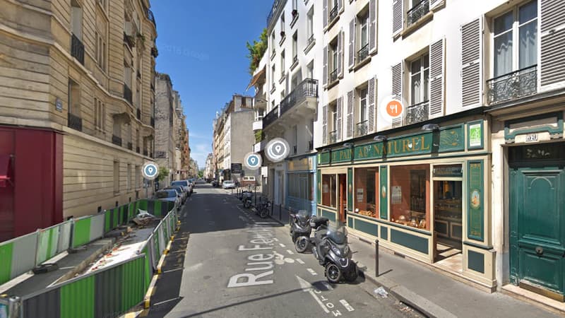 C'est au 42 rue Fondary, dans le XVe arrondissement de Paris, que le drame s'est produit.