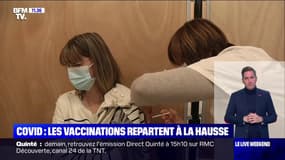 Covid-19: les vaccinations repartent à la hausse
