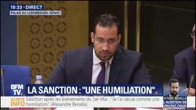 "Si les policiers d'élite du GSPR me craignent, je suis assez inquiet pour la sécurité du président de la République", dit Alexandre Benalla
