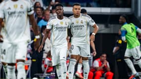 Vinicius JUNIOR et Kylian MBAPPE