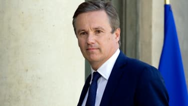 Nicolas Dupont-Aignan, en mai 2014, à l'Elysée.