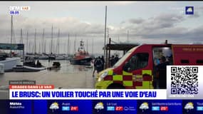 Orages: un voilier touché par une voie d'eau après avoir percuté un catamaran au Brusc
