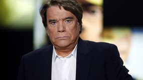 Bernard Tapie le 10 juillet lors d'un débat télévisé à Paris.