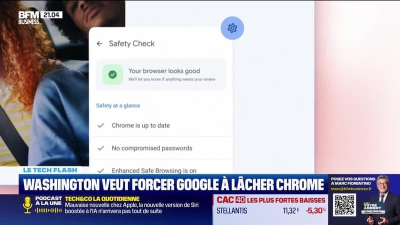 Le Tech Flash : Washington veut forcer Google à lâcher Chrome par Léa Benaim - 11/03