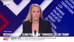 Donald Trump affirme que le changement climatique est "la plus grande arnaque jamais menée contre le monde": "Je ne vais pas lui donner tort", estime Marion Maréchal