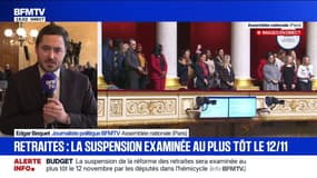 Budget: la suspension de la réforme des retraites sera examinée au plus tôt le 12 novembre par les députés