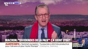 LE CHOIX DE CHRISTOPHE - Emmanuel Macron et les "dividendes de la paix", d'où ça vient ?
