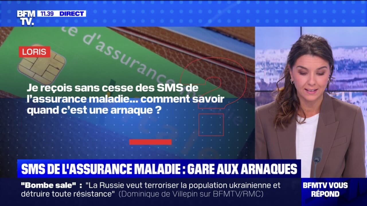 SMS De L'Assurance Maladie, Comment Savoir Si C'est Une Arnaque? BFMTV ...