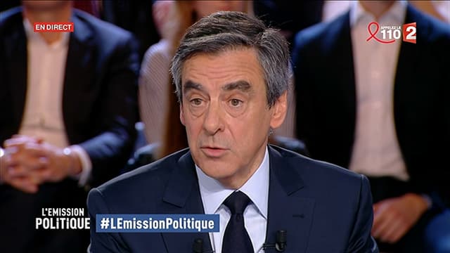 François Fillon sur France 2. 