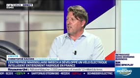 Christophe Sauvan (Iweech) : L'entreprise marseillaise Iweech a développé un vélo électrique intelligent entièrement fabriqué en France - 27/09