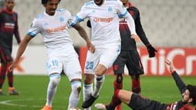 Luiz Gustavo et Adil Rami face à Braga