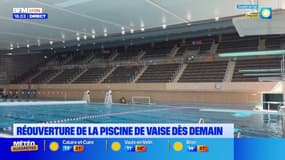 Réouverture de la piscine de Vaise dès demain 