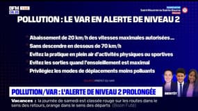 Pollution dans le Var: l'alerte de niveau 2 prolongée