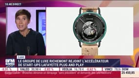 Luxe: le groupe du luxe Richemont rejoint l'accélérateur des start-ups Lafayette plug and play - 18/10