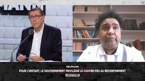 Confinement ou couvre-feu?  "Tout dépend de l'objectif" pour Djillali Annane, chef du service de réanimation de l'hôpital Raymond-Poincaré