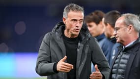 Luis Enrique avec Luis Campos