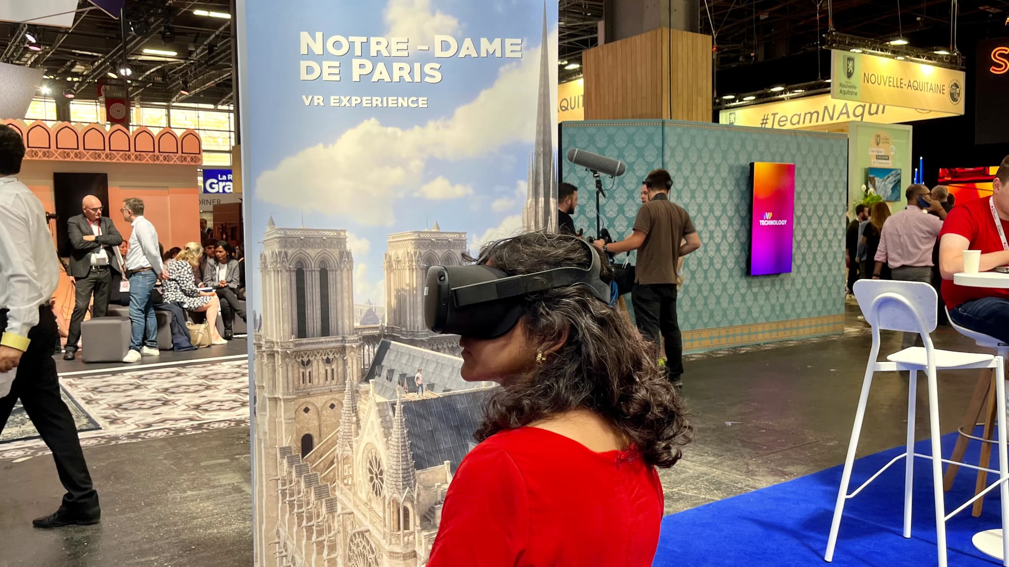 La visite de Notre-Dame en réalité virtuelle La visite de Notre-Dame en réalité virtuelle