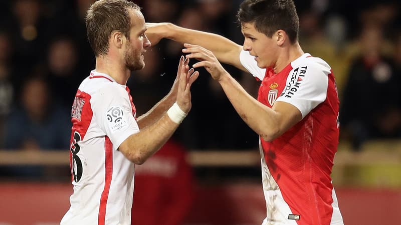 Valère Germain et Guido Carrillo