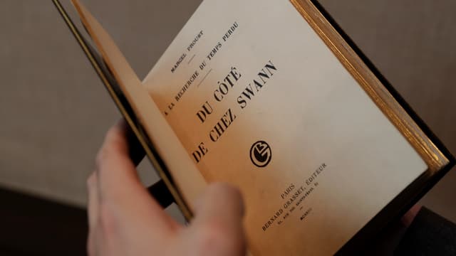 Seuls cinq exemplaires de "Du côté de chez Swann" sont numérotés.