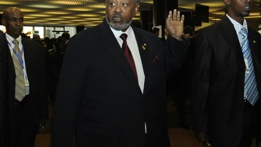 Le président érythréen Issayas Aferworki à son arrivée le 30 janvier 2011 au sommet de l'Union Africaine à Addis Abbeba Le président érythréen Issayas Aferworki à son arrivée le 30 janvier 2011 au sommet de l'Union Africaine à Addis Abbeba