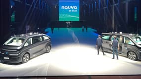 La nouvelle navette Navya Autonom Cab est capable de transporter jusqu'à six personnes. 