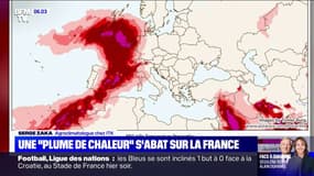 Températures caniculaires: qu'est ce que la "plume de chaleur" qui s'abat sur la France?