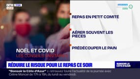 Covid-19: comment réduire les risques lors du repas de Noël