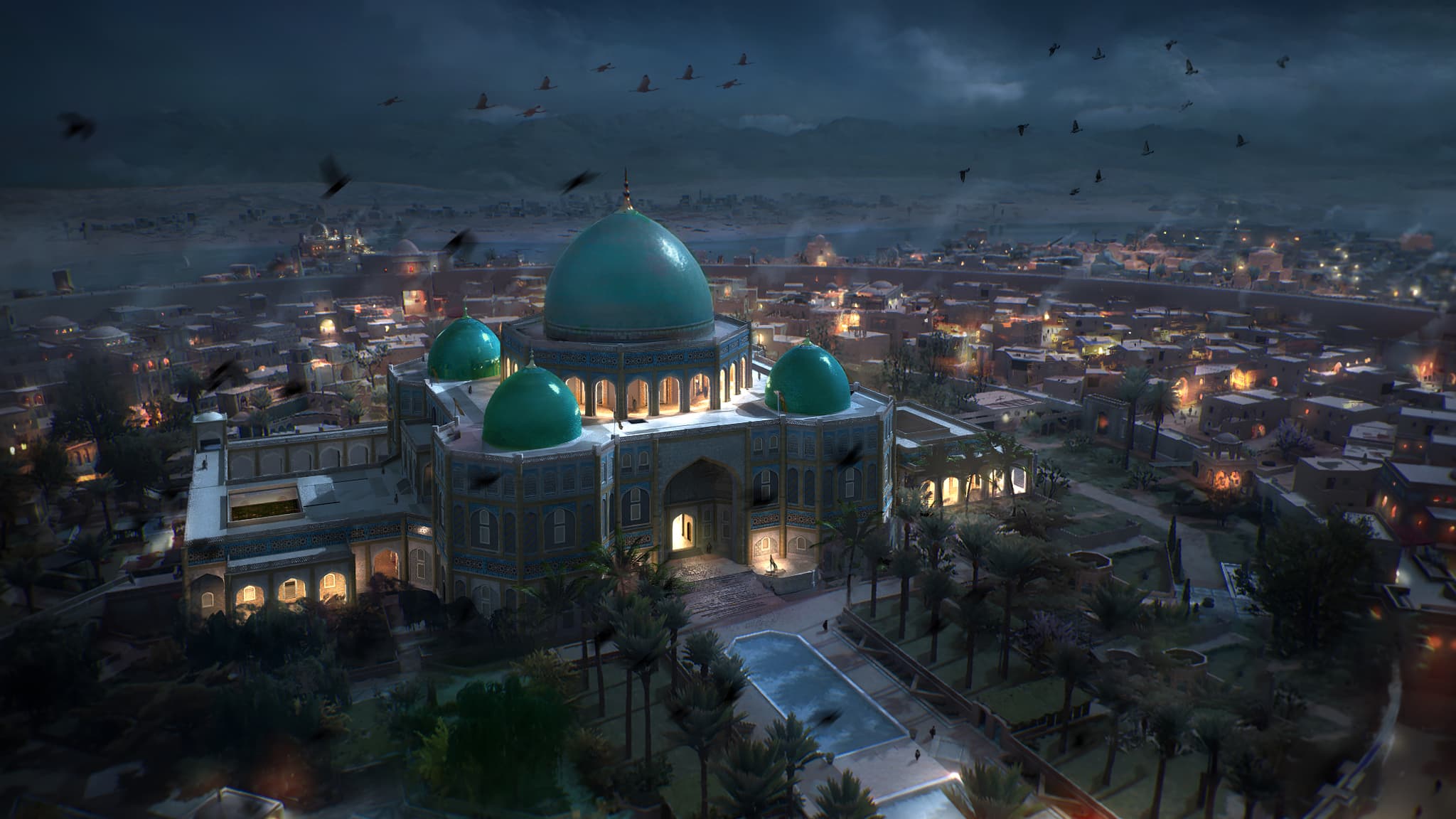 Le palais des Abbassides dans Assassin's Creed Mirage