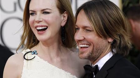L'actrice Nicole Kidman et son mari, le chanteur de country Keith Urban, ont annoncé lundi la naissance de leur deuxième enfant, Faith Margaret, une fille née avec l'assistance d'une mère-porteuse. /Photo d'archives/REUTERS/Mario Anzuoni