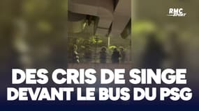 Arsenal - PSG : Des cris de singe devant le bus du PSG