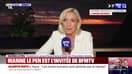Marine Le Pen: "Si M. Bayrou entend augmenter les impôts, il nous poussera [...] à voter une censure"
