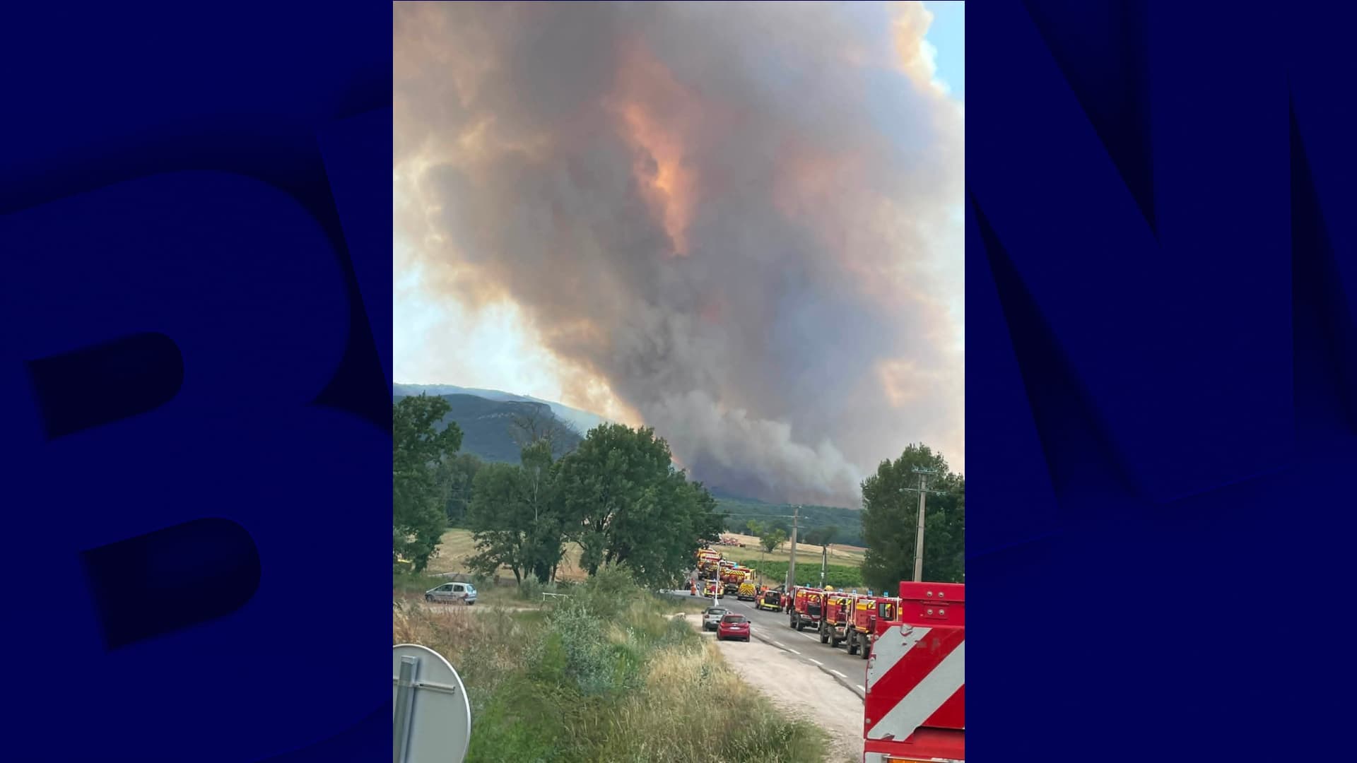 Incendie dans le Var: un nouveau départ de feu se déclare à Pontevès, 350 hectares déjà brûlés