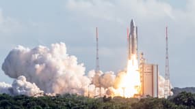 Le décollage de la 100e Ariane 5 est prévu mardi à partir de 18h53 heure de Kourou (23h53 heure de Paris). 