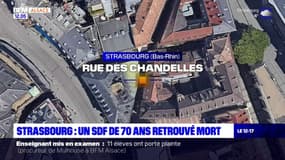 Strasbourg: un SDF de 70 ans retrouvé mort après un arrêt cardiaque