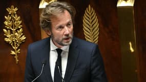 Boris Vallaud à l'Assemblée nationale le 8 septembre 2025