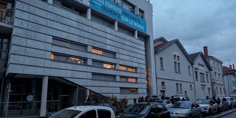 Un blocage de Sciences Po Lyon s'est déroulé ce jeudi 2 mai.