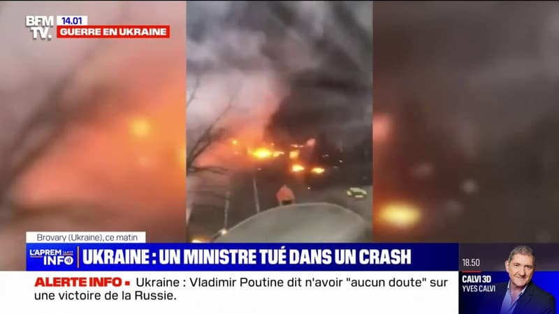 Mort d'un ministre ukrainien dans un crash d'hélicoptère: la piste de l'accident privilégiée