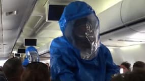 Ce canular intervient alors que la France est confrontée à des suspicions de contaminations par le virus Ebola.