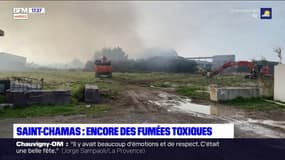 Saint-Chamas : encore des fumées toxiques