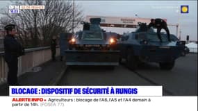 Un important dispositif de sécurité déployé à Rungis face à la menace d'un blocage