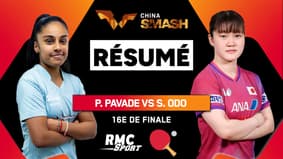 Résumé : Un match À SENS UNIQUE entre Prithika Pavade et Satsuki Odo (WTT China Smash)