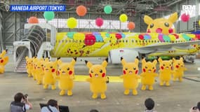 Un nouvel avion à l'effigie de Pikachu lancé pour les 25 ans de Pokémon