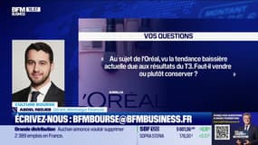 Culture Bourse : « Au sujet de l'Oréal, vu la tendance baissière actuelle due aux résultats T3. Faut-il vendre ou plutôt conserver ? »  par Julie Cohen-Heurton - 05/11