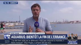 À Valence, bientôt la fin de l’errance pour les 629 migrants de l’Aquarius