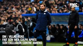 OM : Villas-Boas fait son mea culpa après son exclusion contre Amiens