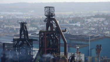 Vue des hauts-fourneaux de l'usine ArcelorMittal de Florange. (image d'illustration)