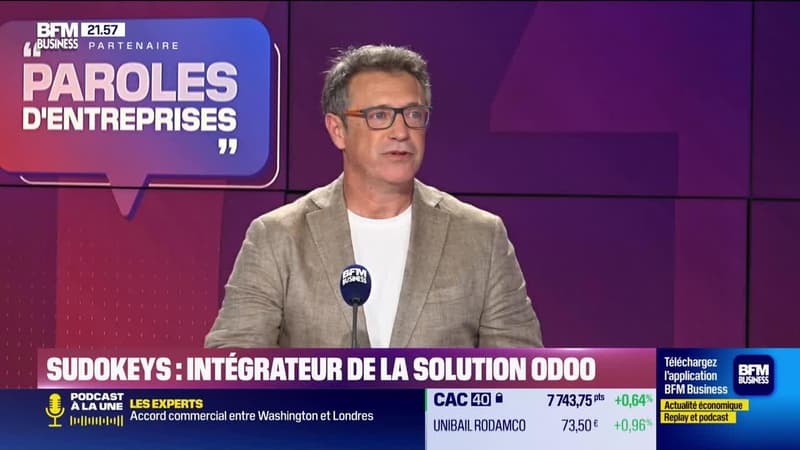 Patrick Darribet (SUDOKEYS) : SUDOKEYS, intégrateur de la solution Odoo - 10/05