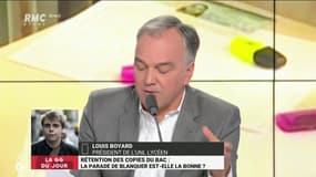 Notes provisoires du bac : "C’est une parade pour faire de la communication politique"