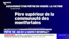 Père Santino Brembilla, ami du prêtre tué: "C'est un drame pour nous, on perd une personne de grande valeur" 