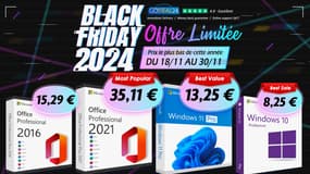 Mettez à niveau votre PC avec Microsoft Office à vie à partir de 15 euros avec le Black Friday Godeal24 